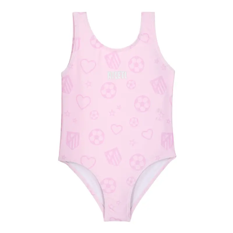 rosa-badeanzug-fr-mdchen-sw36 | Exklusive Kollektion Im Atletico De Madrid Shop