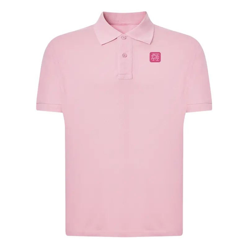 rosa-patch-poloshirt-fr-kinder-23po0121 | Exklusive Kollektion Im Atletico De Madrid Shop
