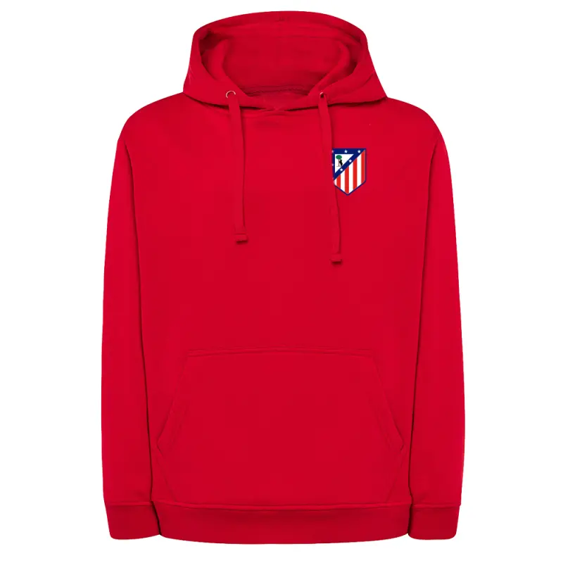 rotes-sweatshirt-mit-wappen-von-1947-23sd0208 | Exklusive Kollektion Im Atletico De Madrid Shop