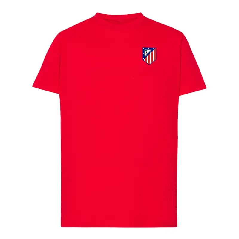 rotes-t-shirt-mit-wappen-von-1947-23cm0875 | Exklusive Kollektion Im Atletico De Madrid Shop