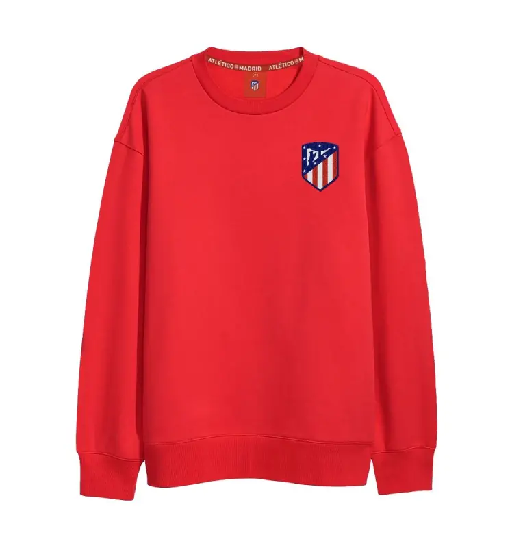 rotes-wappen-sweatshirt-22sd0376 | Exklusive Kollektion Im Atletico De Madrid Shop