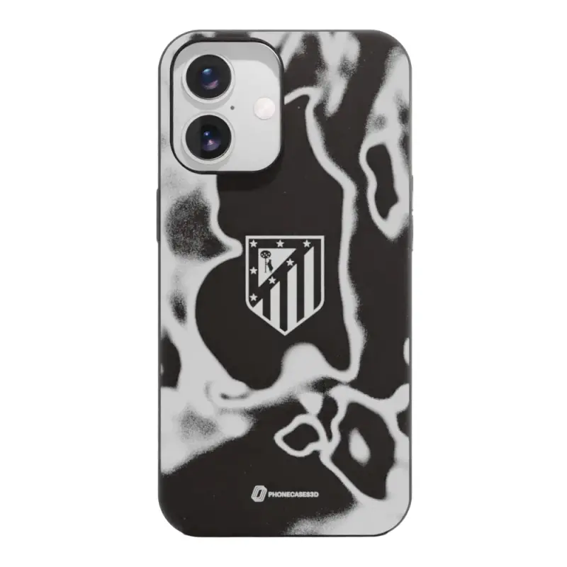 schwarzes-muster-iphone-fall-atl11iph | Exklusive Kollektion Im Atletico De Madrid Shop