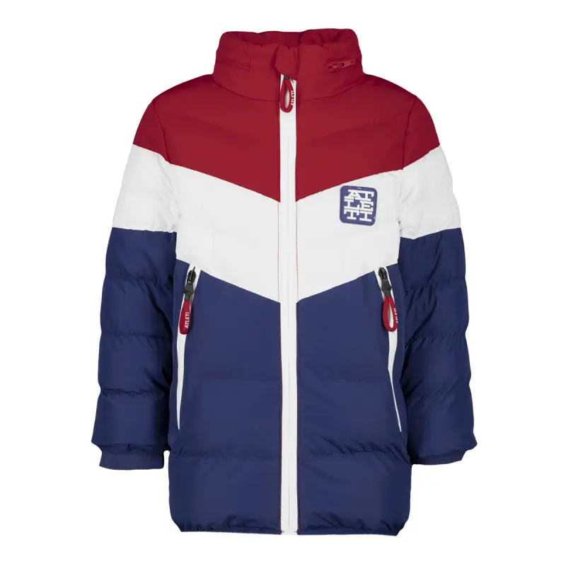 wattierter-dreifarbiger-mantel-fr-kinder-atm-23-9726k | Exklusive Kollektion Im Atletico De Madrid Shop